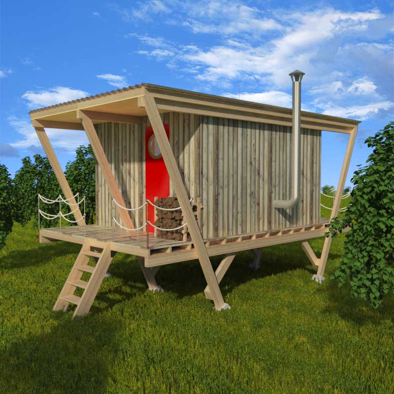 Elevated Tiny House Plans