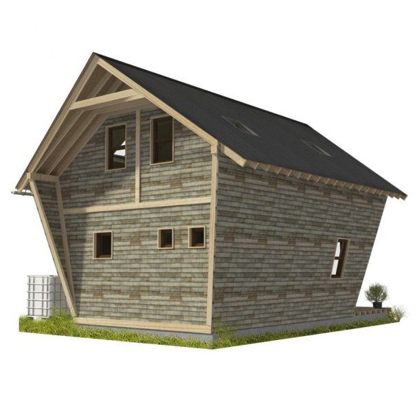 Corn Crib House Plans