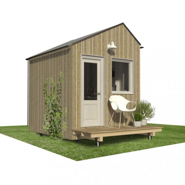 DIY Backyard Studio Shed Plans - Complete Set of Blueprints