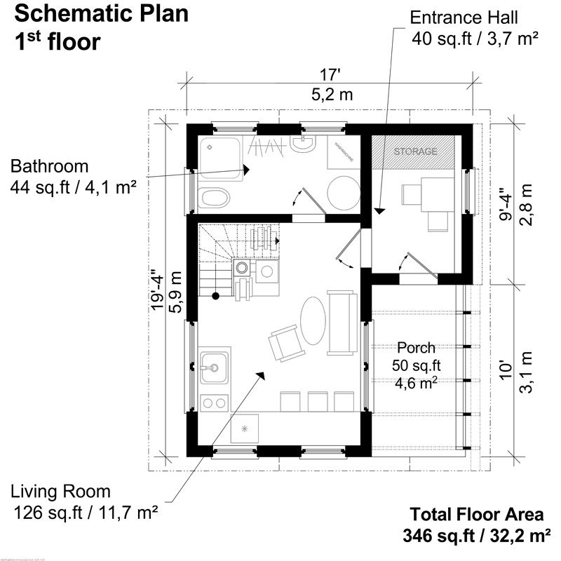 Simple 2 Story House Floor Plans