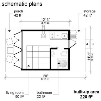 Elevated Tiny House Plans