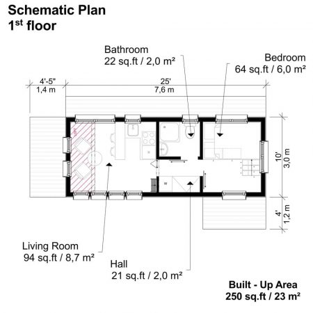 Tiny House Plans Camila