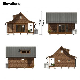 Two Bedroom Cabin Plans