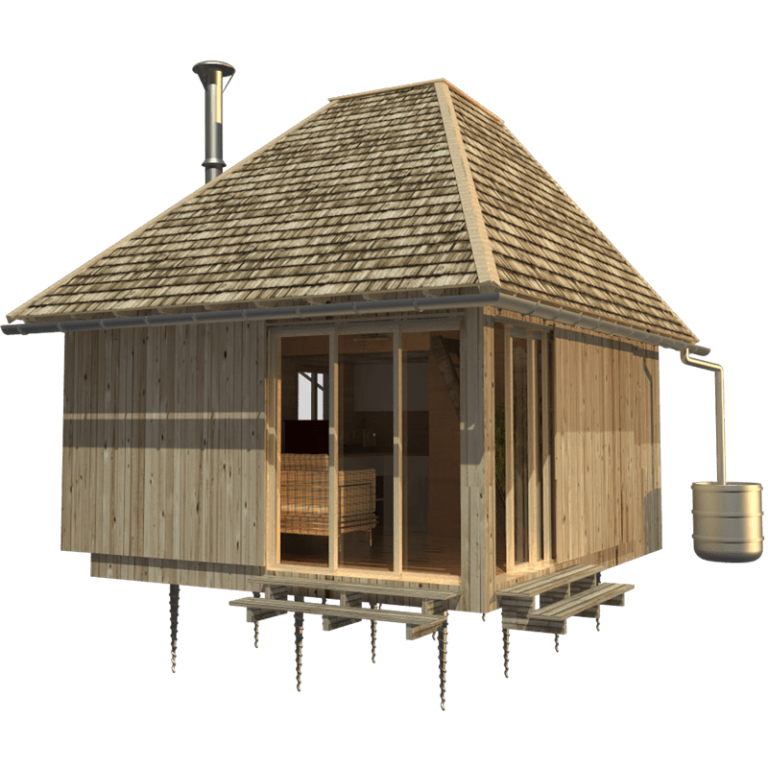 Wood Cabin Plans Aiko